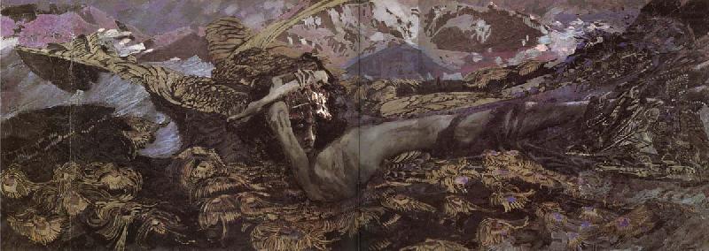 The Demon cast down, Mikhail Vrubel